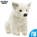 HANSA ゴルフ FW用 ヘッドカバー 北海道犬 フェアウェイウッド用 BH8354 白犬 ぬいぐるみ ハンサ プレゼント 動物 シープドッグ 犬 いぬ アニ...