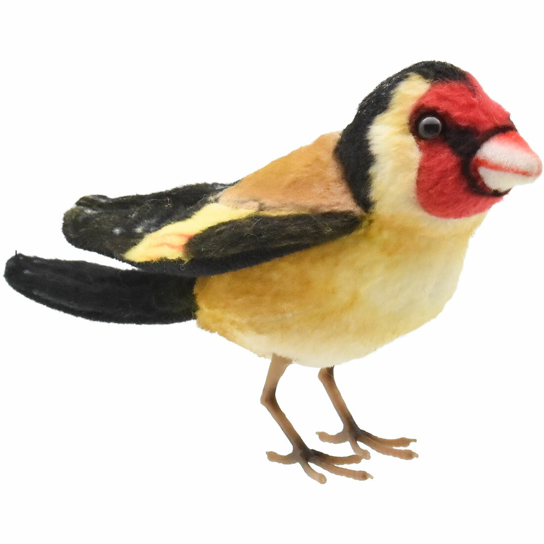 HANSA BH8208 ゴシキヒワ 13 GOLDFINCH 鳥 小鳥 リアル ぬいぐるみ ハンサ 誕生日 プレゼント 動物 犬 猫 鳥 うさぎ ペンギン アニマル..