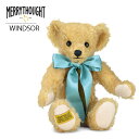テディベア メリーソート ウィンザー ぬいぐるみ 最高級モヘア / ブランド イギリス プレゼント ギフト MERRYTHOUGHT Teddy Bear 人形 くまのプーさん くま クマ 熊 かわいい おすすめ おしゃれ トラディショナル A.A.ミルン Henley リボン サテン