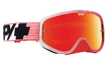 SPY スパイ WOOT RACE RED FLASH - SMOKE w/ RED SPECTRA + CLEAR AFP /ゴーグル モトクロス バイク スノーボード スキー スノボ レンズ ストラップ サングラス アイウェア おしゃれ ブランド ヘルメット シールド mxゴーグル