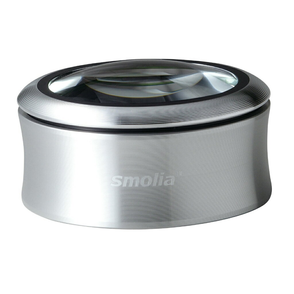 LED拡大鏡　smolia xc(シルバー) スリーアールソリューション 光学機器 ルーペ　・ミラー