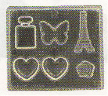 PADICO パジコ ソフトモールド　フレンチモチーフ / ジュエルラビリンス レジンクラフト UVレジン UV樹..