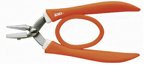 Rakuten - 兼子製作所（ANEX） ナイロンカバー付ラバーグリップヤットコ 片丸 No.252-N