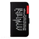 【 iPhone13 Pro ケース 】Manhattan Portage PU LEATHER Book Type Case BLACK マンハッタンポーテージ iPhone Case iPhoneケース