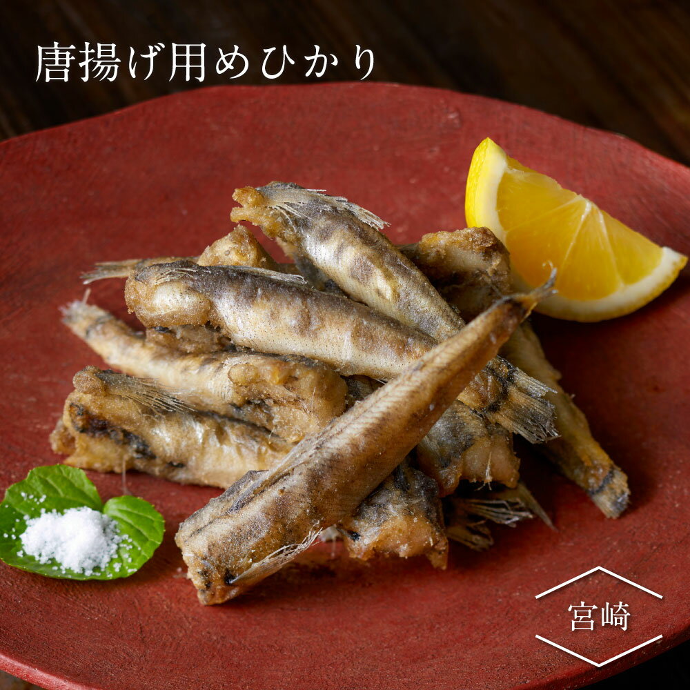 唐揚げ用めひかり | 440g 唐揚げ 揚げ物 簡単調理 メヒカリ めひかり 深海魚 カリッと フワッと 骨ごと食べる 小魚フライ 宮崎