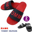 トミーヒルフィガー サンダル twYEVI TOMMY HILFIGER シャワーサンダル メンズ レディース 男性 女性 男女兼用 ラバーサンダル スポーツサ...