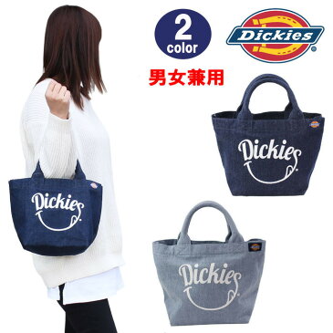 【ネコポス可】ディッキーズ バッグ 14584100 キャンバストート デニムミニトート ロゴデザイン Dickies ag-289900