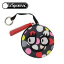 ＊ レスポートサック ポーチ 2718 E357 JOSIE LeSportsac CIRCLE TASSEL CHARM バッグチャーム カードケース レスポ ag-466700