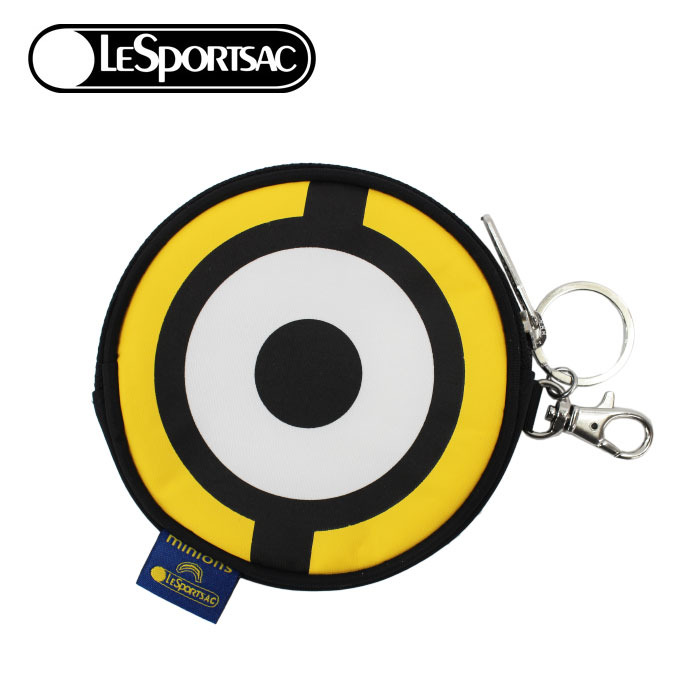 【ネコポス可】レスポートサック ポーチ 2550 G512 MINIONS COIN POUCH LeSportsac MINIONS COIN CHARM コインケース 小物入れ レスポ 　ab-466800