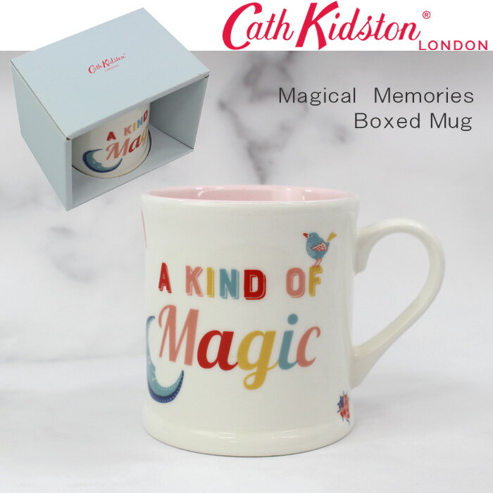 キッドソン カップ ＊キャスキッドソン マグカップ Magical Memories PL01 10523861 Off White KIND OF Magic マグ コップ 紅茶 コーヒー ギフト Cath Kidston ab-548400