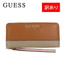 *y󂠂ԕiszcc-1456 GUESS z VG748046 COGNAC MULTI QX SHEROL SLG LARGE ZIP AROUND WALLET Eht@Xi[z z uh