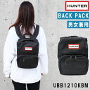 ＊ハンター HUNTER バッグ ミニ リュック UBB1210KBM BLACK NYLON MINI PIONEER TOPCLIP BACKPACK オリジナルバックパック リュックサック 男女兼用 ab-513400