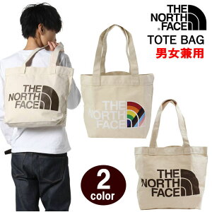 ＊【ネコポス可】THE NORTH FACE バッグ NF0A3VWQR17 NF0A52UF58R コットントート PRIDEトート バッグ WEIM RNRBNLGLGPT 生成りアイボリー レインボー ザ・ノース・フェイス ノースフェイス 男女兼用 ag-302600