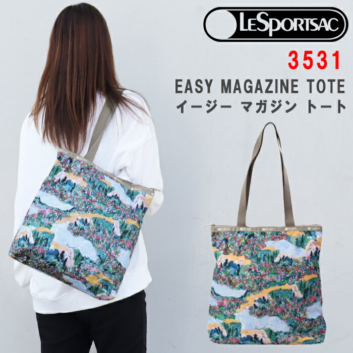 トートバッグ レスポートサック バッグ 3531 E554 SCENIC BRUSH イージー マガジントート EASY MAGAZINE TOTE トートバッグ LESPORTSAC ab-505000