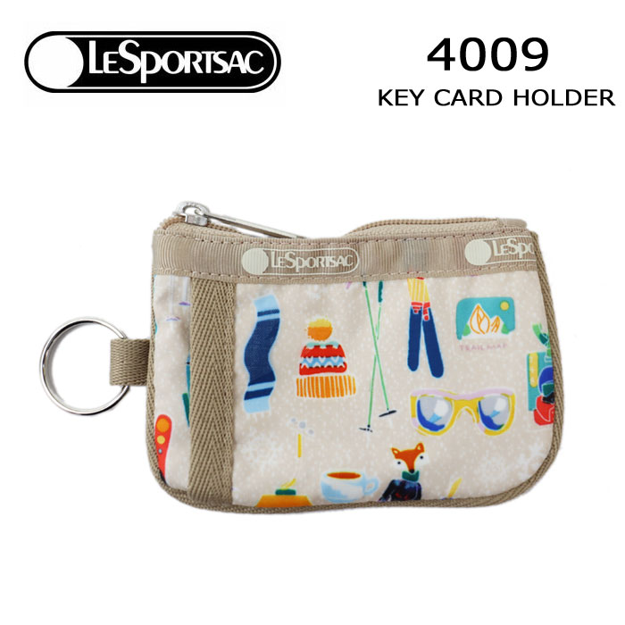 レスポートサック ポーチ（レディース） 【ネコポス可】レスポートサック ポーチ 4009 E774 KEY CARD HOLDER キーカードホルダー LeSportsac コインケース ab-557300