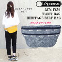 【処分特価 SALE セール】レスポートサック バッグ 3374 F659 DELRAY DENIM LESPORTSAC HERITAGE BELT BAG ウエストバッグ ヒップバッグ ボディバッグ ウエストポーチ 斜め掛け レスポ ab-357500