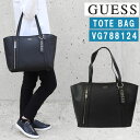 *ゲス バッグ VG788124 BLACK インバッグ付き ショルダー トートバッグ バック GUESS ab-389200