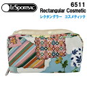 【ネコポス可】レスポートサック ポーチ 6511 E703 74COLLAGE LeSportsac レクタングラー コスメティック RECTANGULAR COSMETIC 化粧ポーチ コスメポーチ メイクポーチ レスポ ab-60127