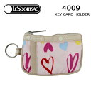 レスポートサック ポーチ（レディース） 【ネコポス可】レスポートサック ポーチ 4009 E783 KEY CARD HOLDER キーカードホルダー HAND DRAWN HEARTS LeSportsac コインケース ab-60144