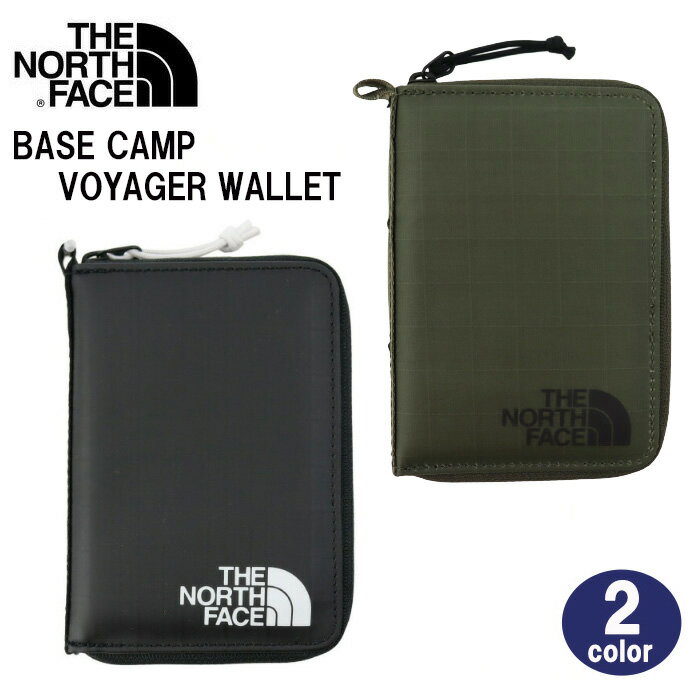ノースフェイス 財布 NF0A81BK BASE CAMP VOYAGER WALLET ベース キャンプ ボイジャー ウォレット 二つ..