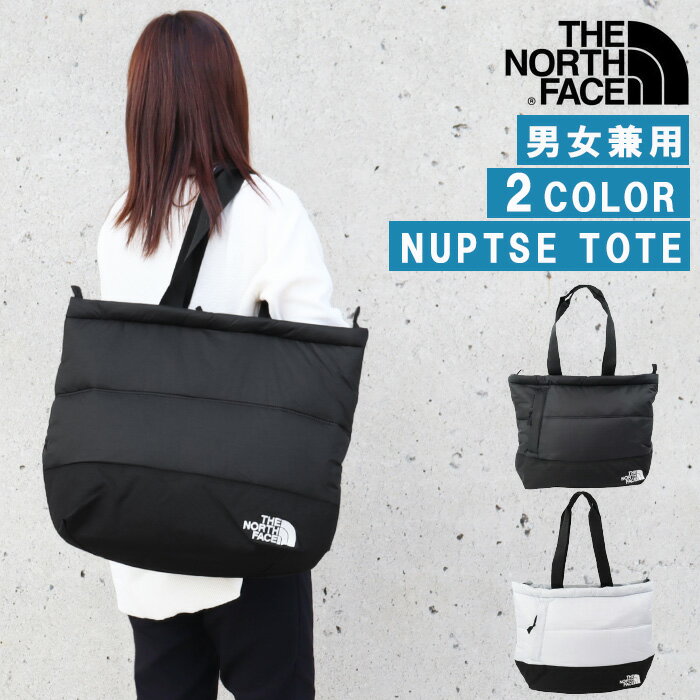 ノースフェイス トートバッグ メンズ ＊ザ ノースフェイス バッグ NF0A81BU NUPTSE TOTE ヌプシ トートバッグ ふっくら THE NORTH FACE 男女兼用 ab-60275