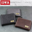 エドウィン 財布 22269295 サイフ 小銭入れ シボ合皮 メタルプレート コインケース メンズ レディース ウォレット プレゼント コンパクト ab-60...