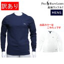 【訳あり返品不可】cc-3911 POLO RALPH LAUREN ポロ ラルフローレン 長袖 Tシャツ Mサイズ ロゴ刺繍 サーマル PWLC2F WHD ...