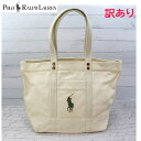 【訳あり返品不可】cc-701 ポロ ラルフローレン バッグ 428597440 Ralph Lauren LARGE PP TOTE-TOTE ラージ サイズ トート ポニー刺繍 トートバッグ キャンバストート メンズ レディース 男女兼用