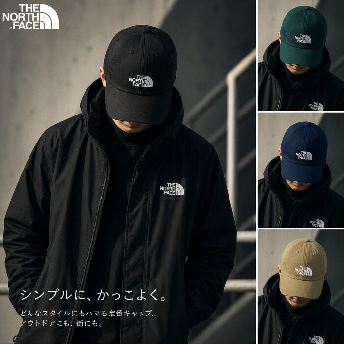 Rakuten - ノースフェイス キャップ NF0A7WHO 帽子 NORM HAT ノームハット ベースボールキャップ コットン ロゴ刺繍 男女兼用 アウトドア メンズ レディース THE NORTH FACE ユニセックス ab-60680
