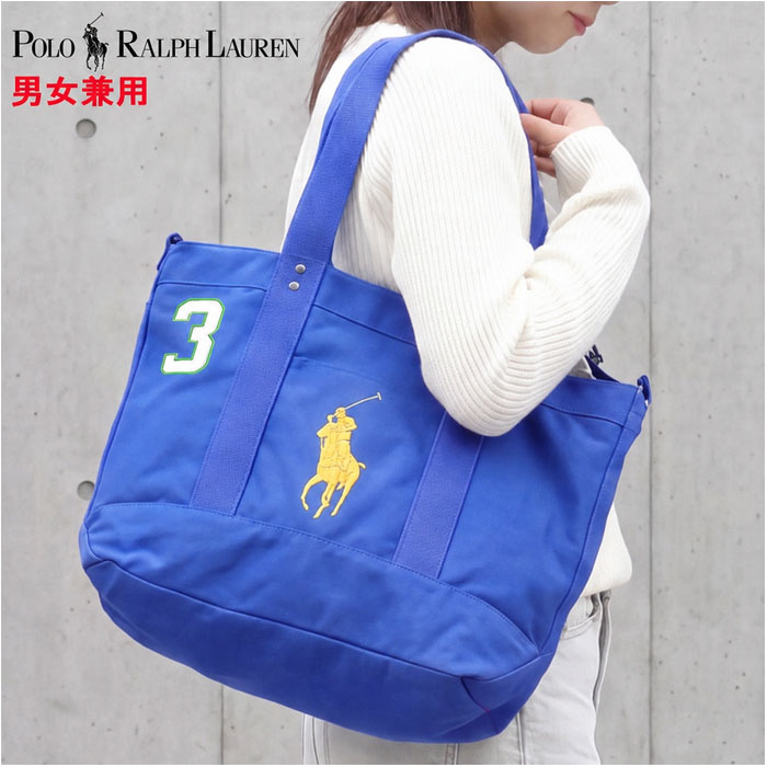 POLO Ralph Lauren ポロ ラルフローレン バッグ 9AR189 BJK 2way トート ショルダーバッグ ポニー刺繍 トートバッグ ab-61179