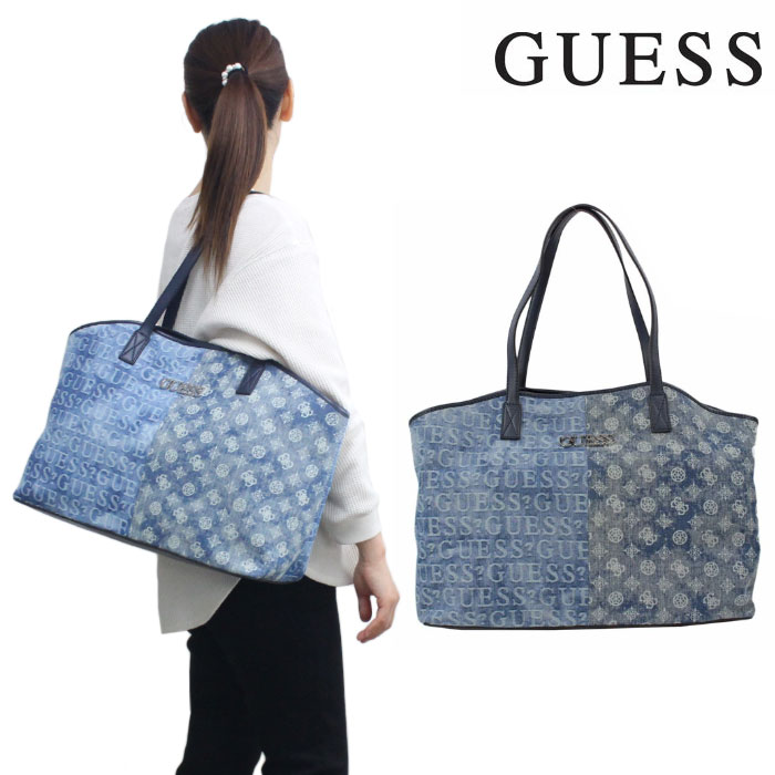 ゲス バッグ SD775524 DENIM NEW AGE インバッグ付き トートバッグ バック 旅行 Big ビッグ 大きめ GUESS ab-358700