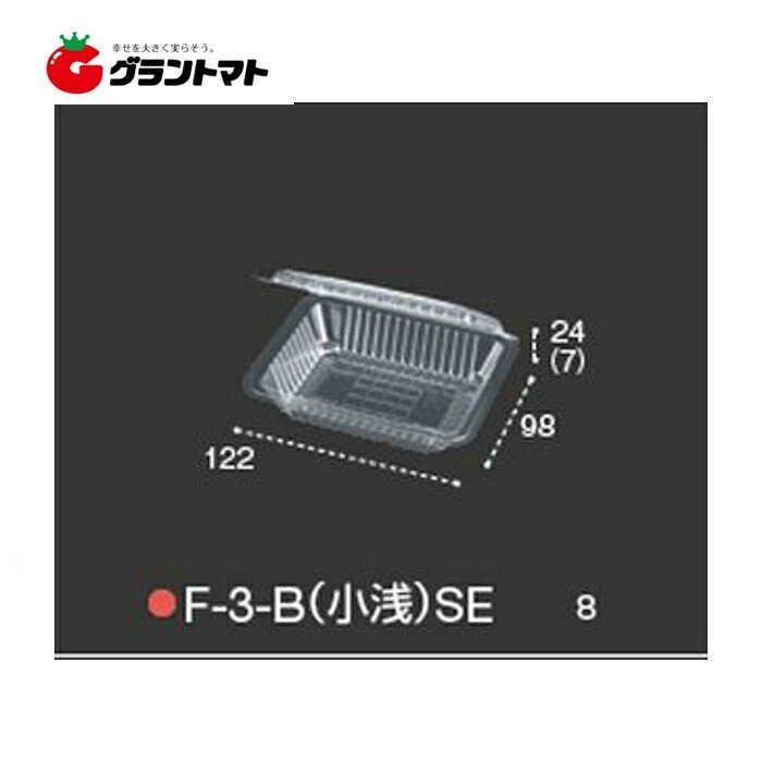 フードパック (小浅) SE F-3-B 6000枚入り 122×98×24 エフピコチューパ