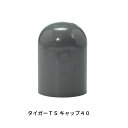 キャップ 40【塩ビパイプ】TS継手
