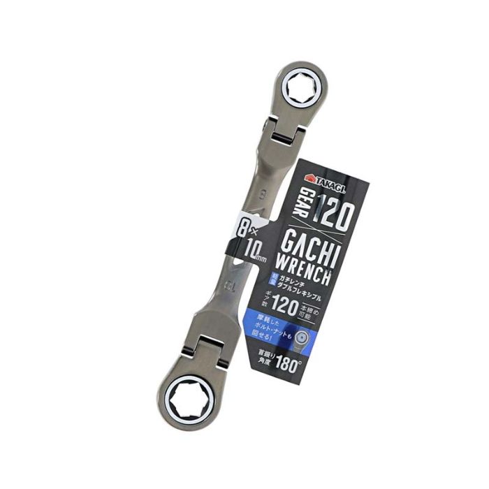 乐天商城 - 【アウトレット特価】TAKAGI ガチレンチWフレキシブル 8×10mm高儀