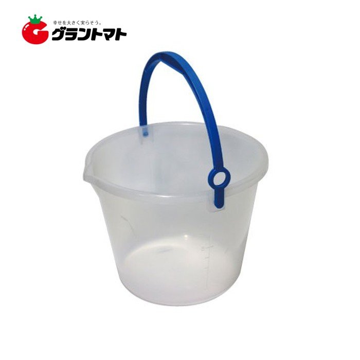 透明バケツ 10L 安全興業