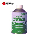 マラソン期間中P2倍 ペイントうすめ液 250ml 油性塗料用うすめ・洗浄液