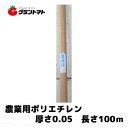 農ポリ 透明 厚さ0.05mm×幅210cm×長さ100m【農業用ポリエチレン】