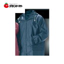 前開ヤッケ ネイビー LL #5000 ポリエステルレインコート トオケミ