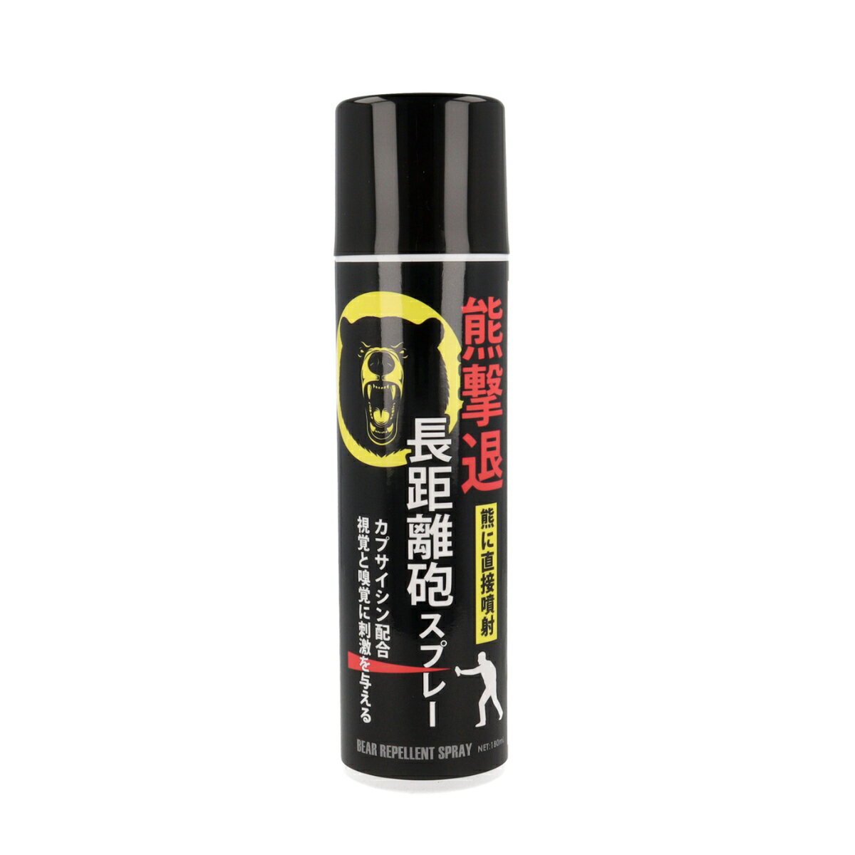 熊撃退長距離砲スプレー 180mL 熊撃退スプレー 熊対策 Fujikon corporation