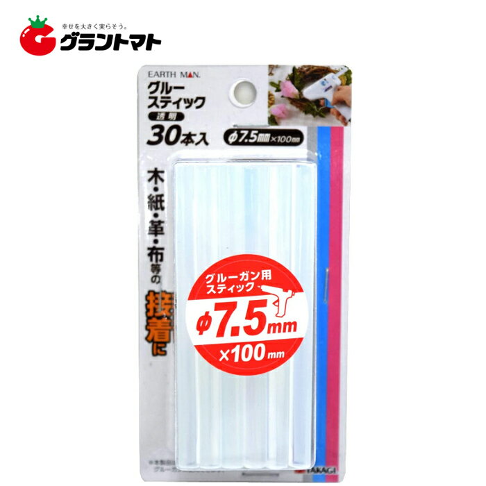 樂天商城 - 【在庫限り】EARTH MAN グルースティック7．5φ30本組　透明 高儀