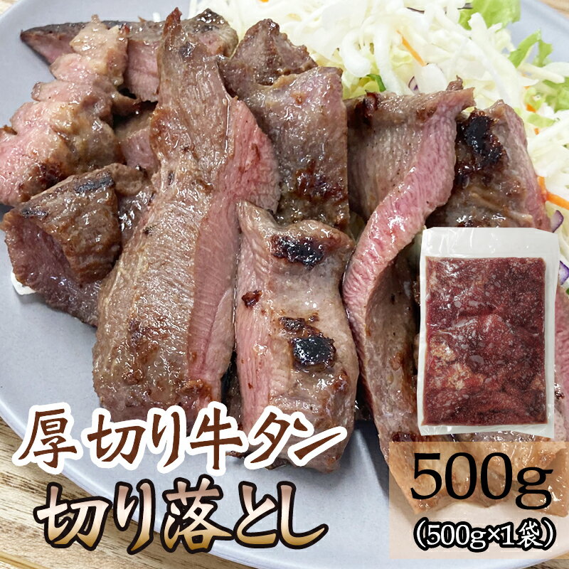 牛タン 新商品 切り落とし 500g 仙台名物 熟成 肉厚 冷凍 お取り寄せ 焼肉 牛肉 塩味 送料無料 沖縄・離島は別途追加 ギフト可 [牛たん切落とし500グラム] ship-sd