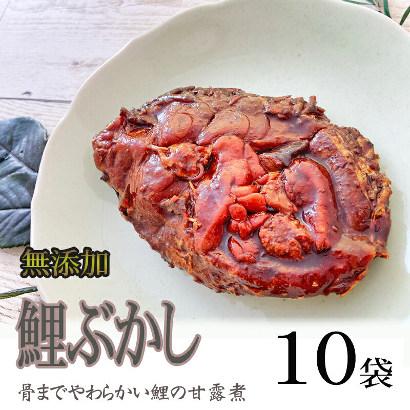 送料無料 無添加・国産原料 手作り鯉ぶかし10袋セット ギフト可 [無添加鯉ぶかし×10袋]