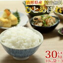 米 玄米 30kg ひとめぼれ 10kg×3袋 令和5年産 山形県産 精米無料 白米 無洗米 分づき 当日精米 送料無料