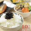 新米 米 玄米 10kg 雪若丸 5kg×2袋 令和7年産 山形県産 精米無料 白米 無洗米 分づき 当日精米 送料無料