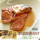 期間限定 ポイント15倍 国産 [さばの煮付 240g(120g×2袋) 鮮冷 SN]保存料・化学調味料不使用 時短商品 送料無料 メール便 NP 即送