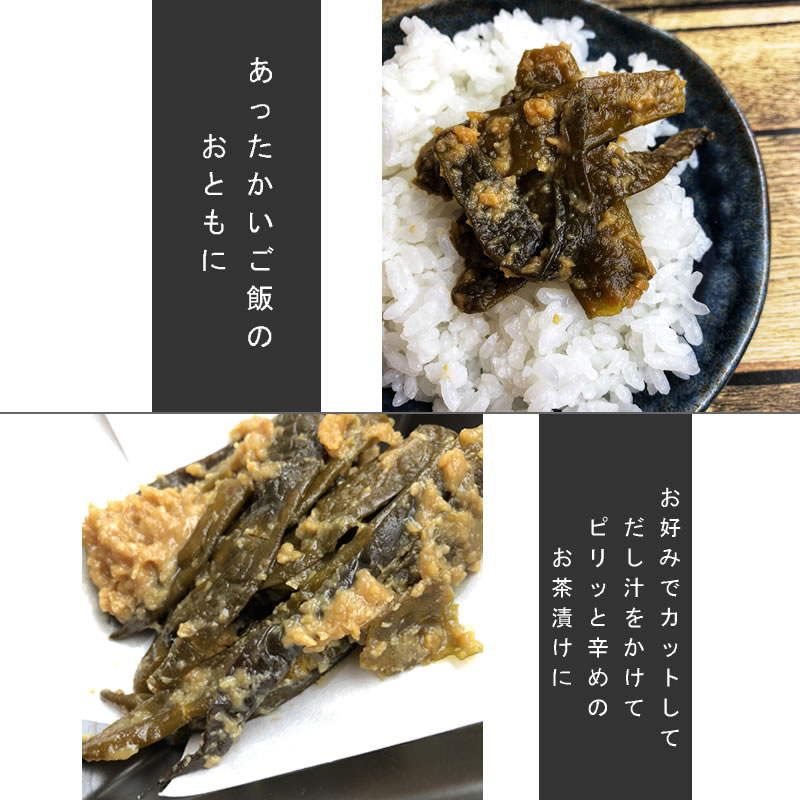 なんばん味噌95g×10袋 山形の漬物 辛い なんばん漬 なんばん味噌 ギフト可 [なんばん味噌95g×10袋] 即送