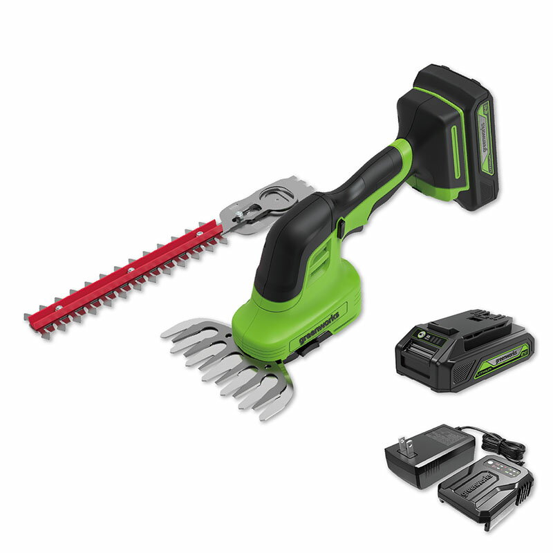 【グリーンワークス】 SH24BA1 充電式2wayバリカン ヘッジトリマー 【マルチツール】 【24V】 【greenw..