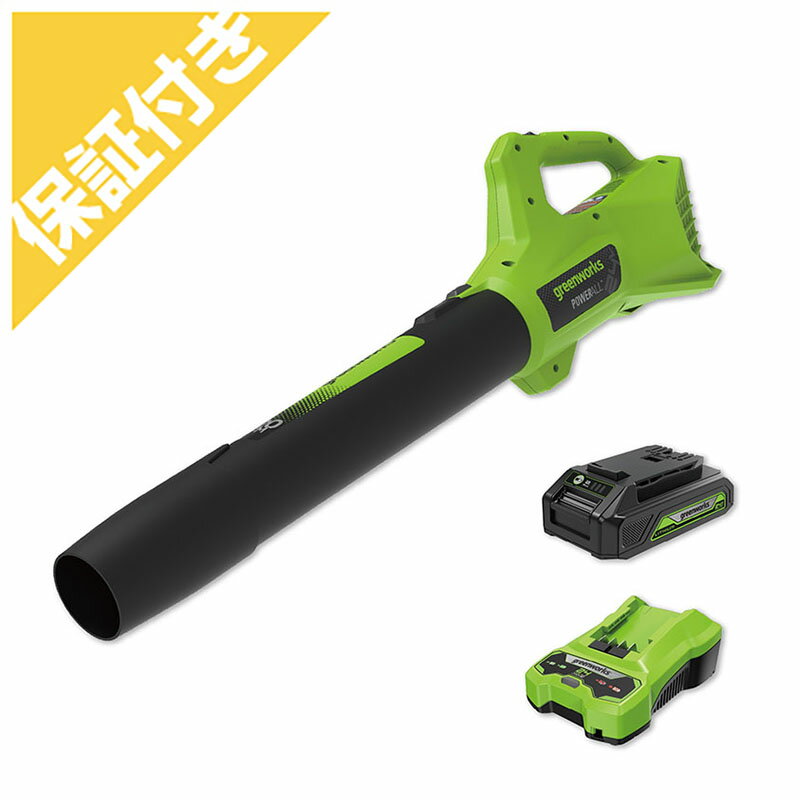 【プレミア保証付き】 【グリーンワークス】 BL24BA2 充電式ハンディブロワ ブロワー 【24V】 【greenw..
