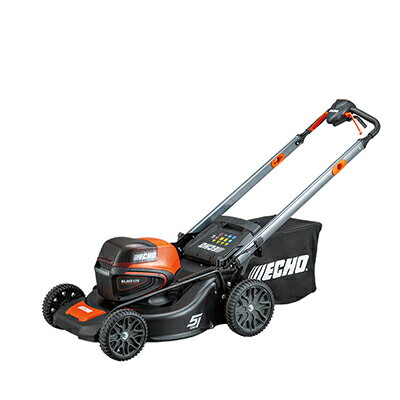 やまびこエコー BLM510V/22G 充電式芝刈機 （充電器・2Pバッテリー2個付き）（自走式）（刈幅:515mm）（ロータリー式）（芝刈り機）（芝生）