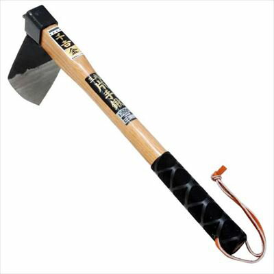 千吉 金 本鍛造 三角片手鍬 360MM